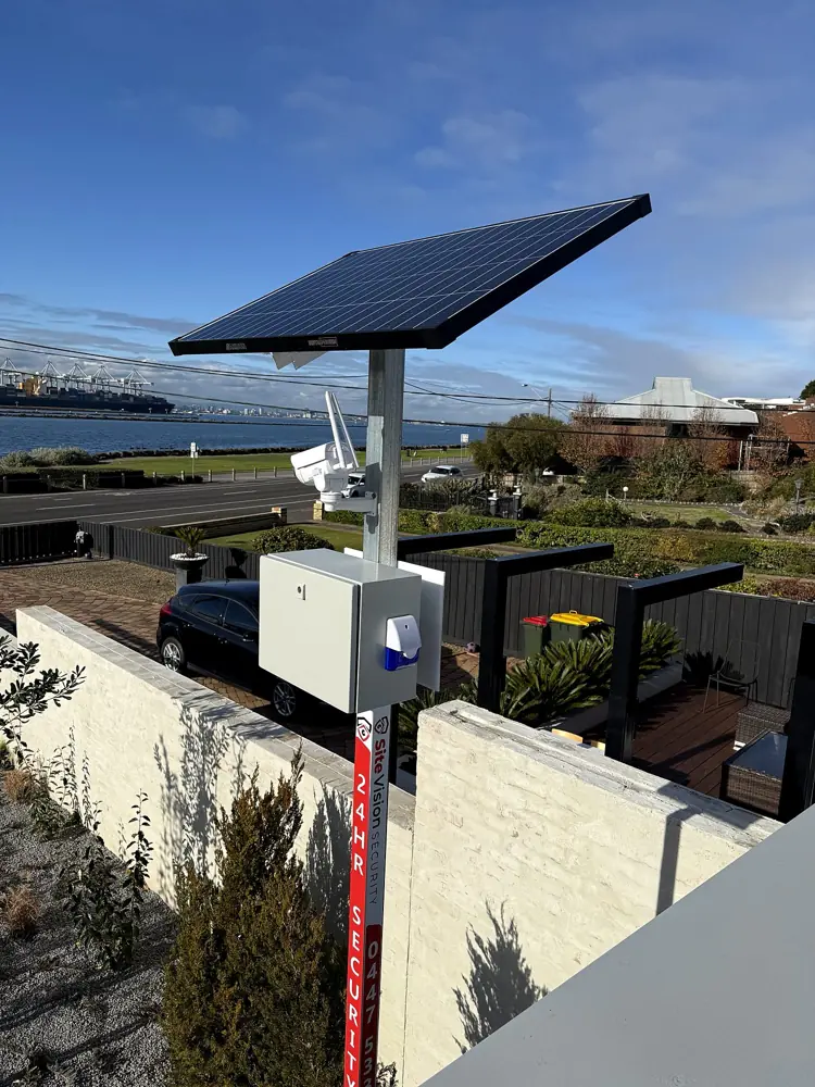 Site Vision Cam, waterfront home
